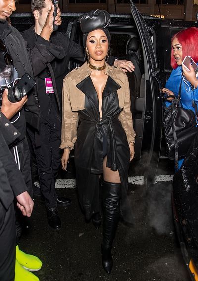 Leather, Leather jacket, Fashion, Outerwear, Jacket, Textile, Suit, Event, Bodyguard, Latex,