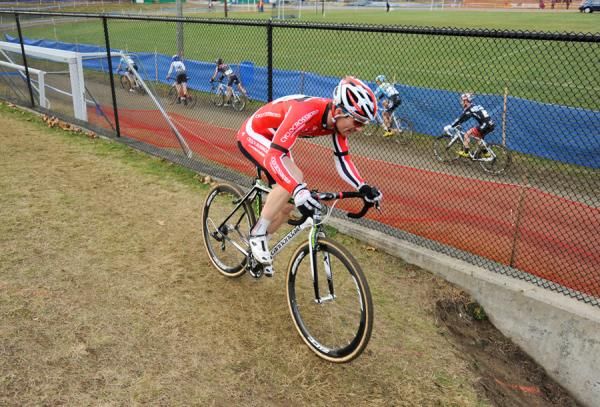 McNicholas built his lead quickly