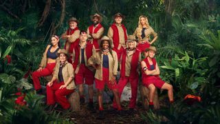 I&#039;m a Celebrity 2024 - Pictured: Tulisa, Collen, Barry, Danny, Melvin, Oti, Alan, Jane,GK Barry &amp; Dean