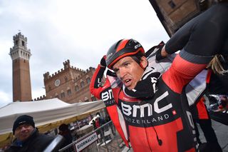 Greg Van Avermaet wraps up after the race