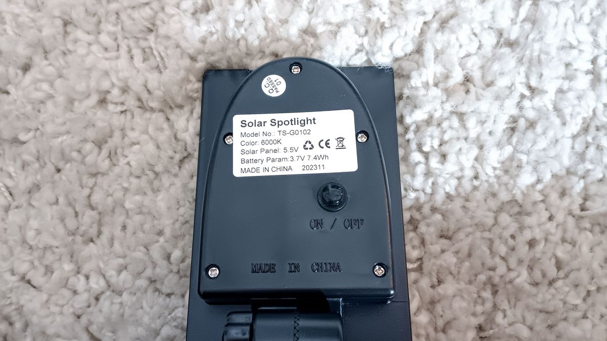 T-Sun LED Solar Spotlight review | Tom's Guide