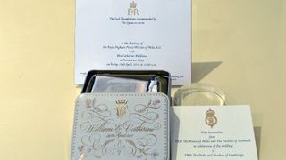 Prince William and Kate Middleton's wedding invitations