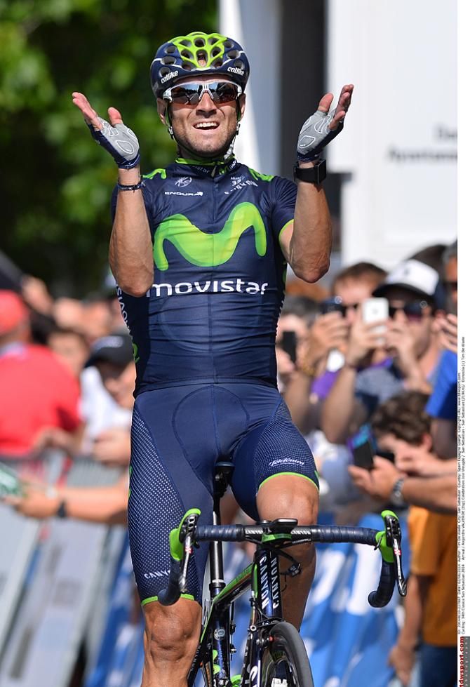 Alejandro Valverde (Movistar) wins Clasica San Sebastian