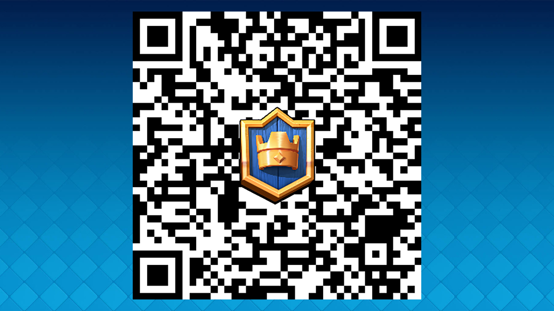 Clash Royale QR code for 1,000 Gold
