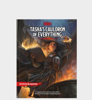 Tasha's Cauldron of Everything cover on a plain background