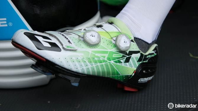 Gaerne G.Stilo shoes in use