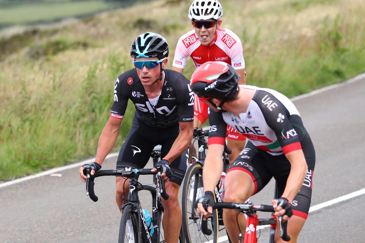 Pete Kennaugh in the British national championship road race