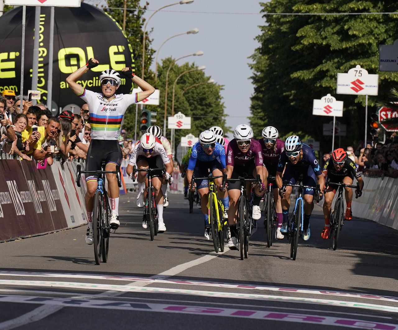 Elisa Balsamo wins women's road race at Italian Road Championships