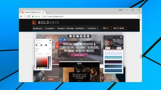 BoldGrid Website Builder home page
