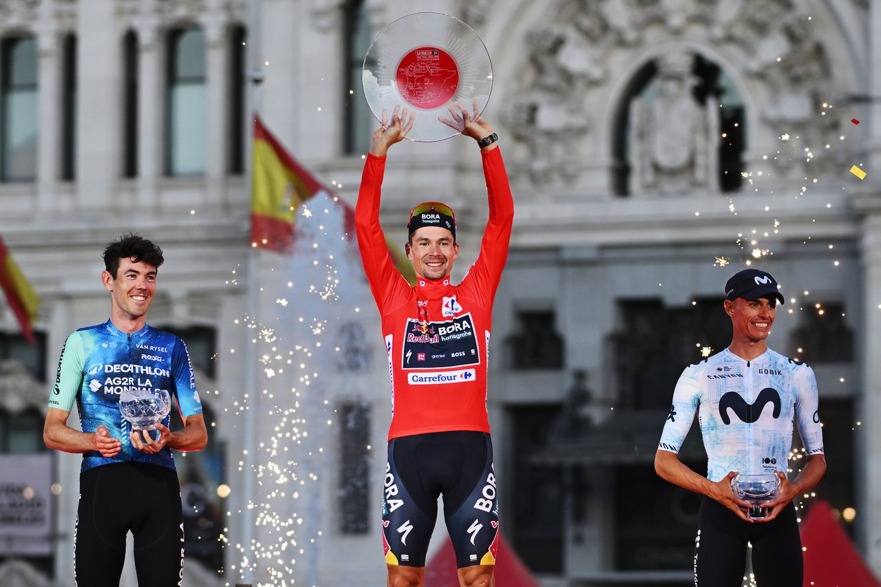 Vuelta a España 2024 final podium