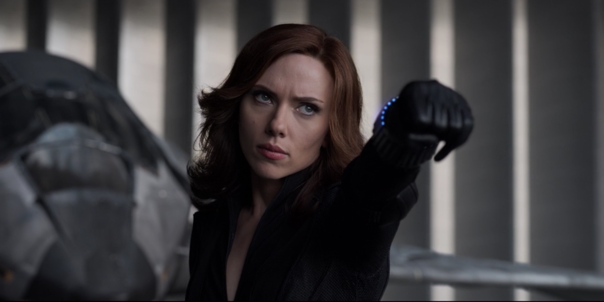 Scarlett Johansson in Captain America: Civil War