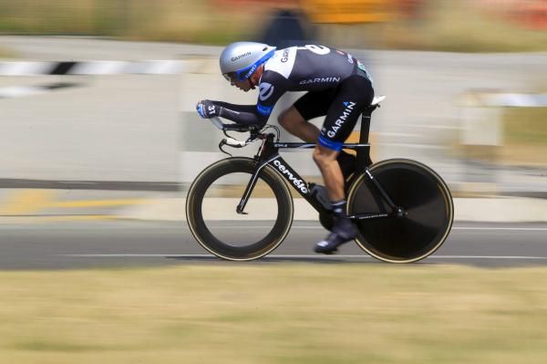 David Millar (Garmin-Cervelo) scorches to the win.