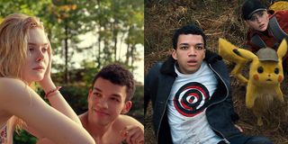 Justice Smith side-by-side in Detective Pikachu and All The Bright Places