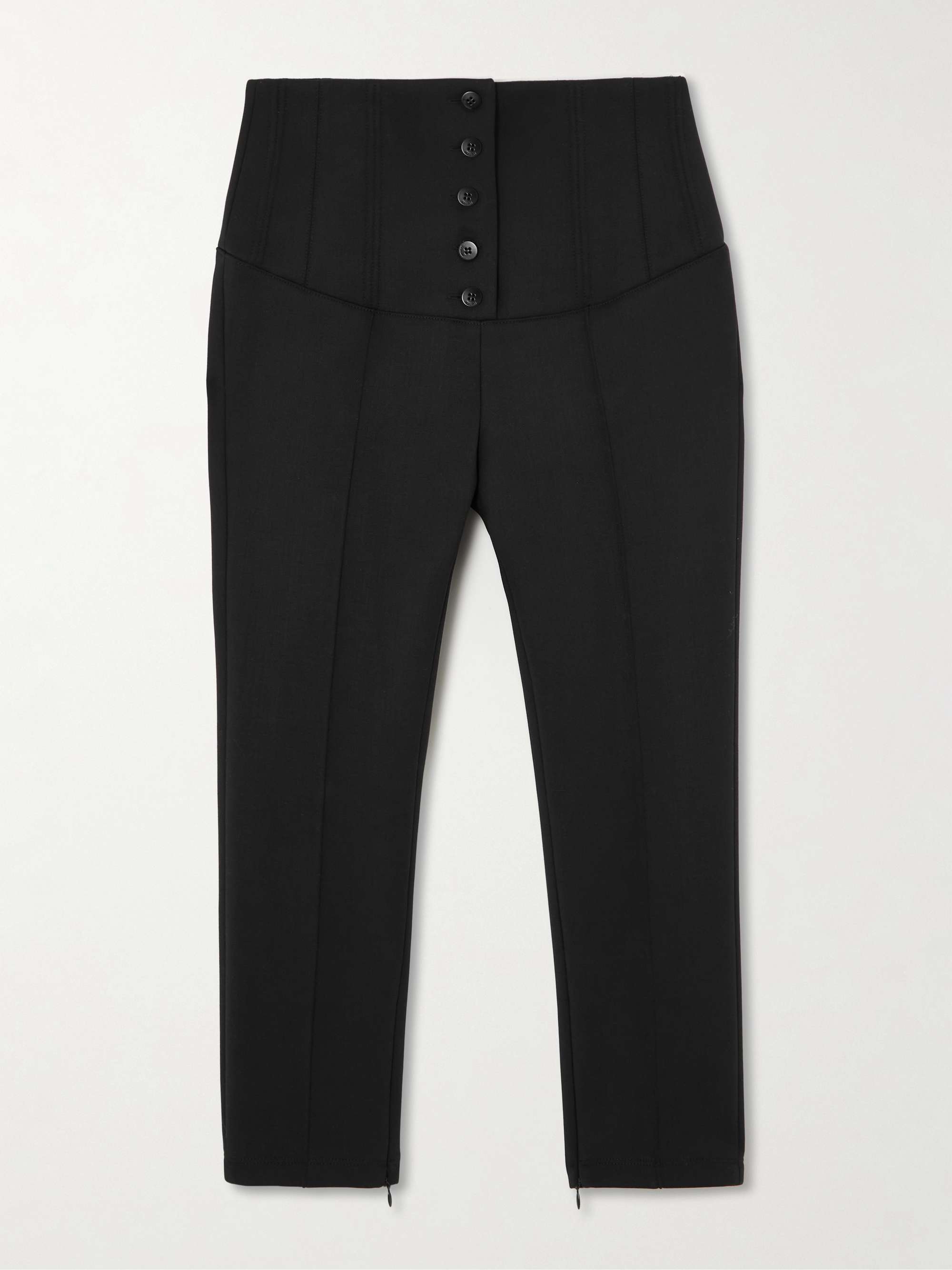 Le Pantalon Arlesien Crepe Skinny Capri Pants
