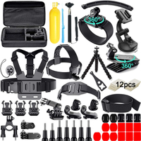 Action camera 61-piece mounting kit: $33 @ Amazon