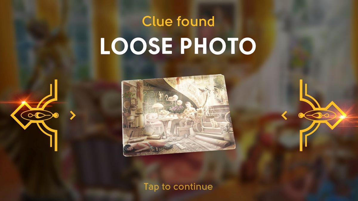 June acquires a photo of the crime scene from her niece.