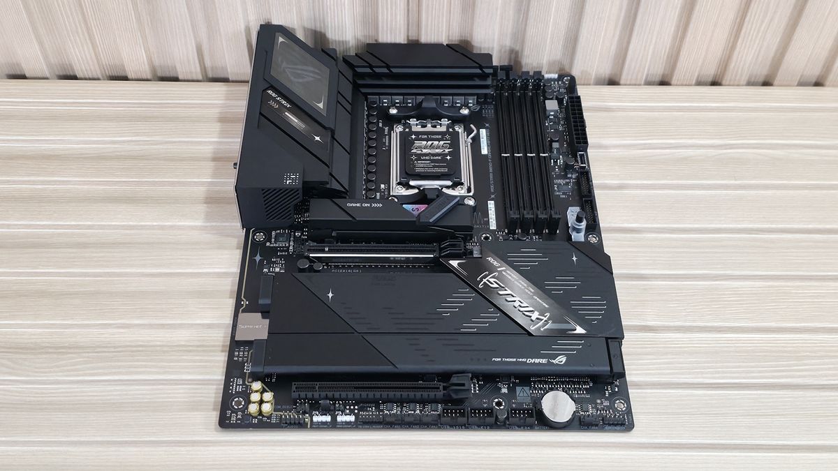 Asus ROG Strix B850-F Gaming Wifi Neo - Board images