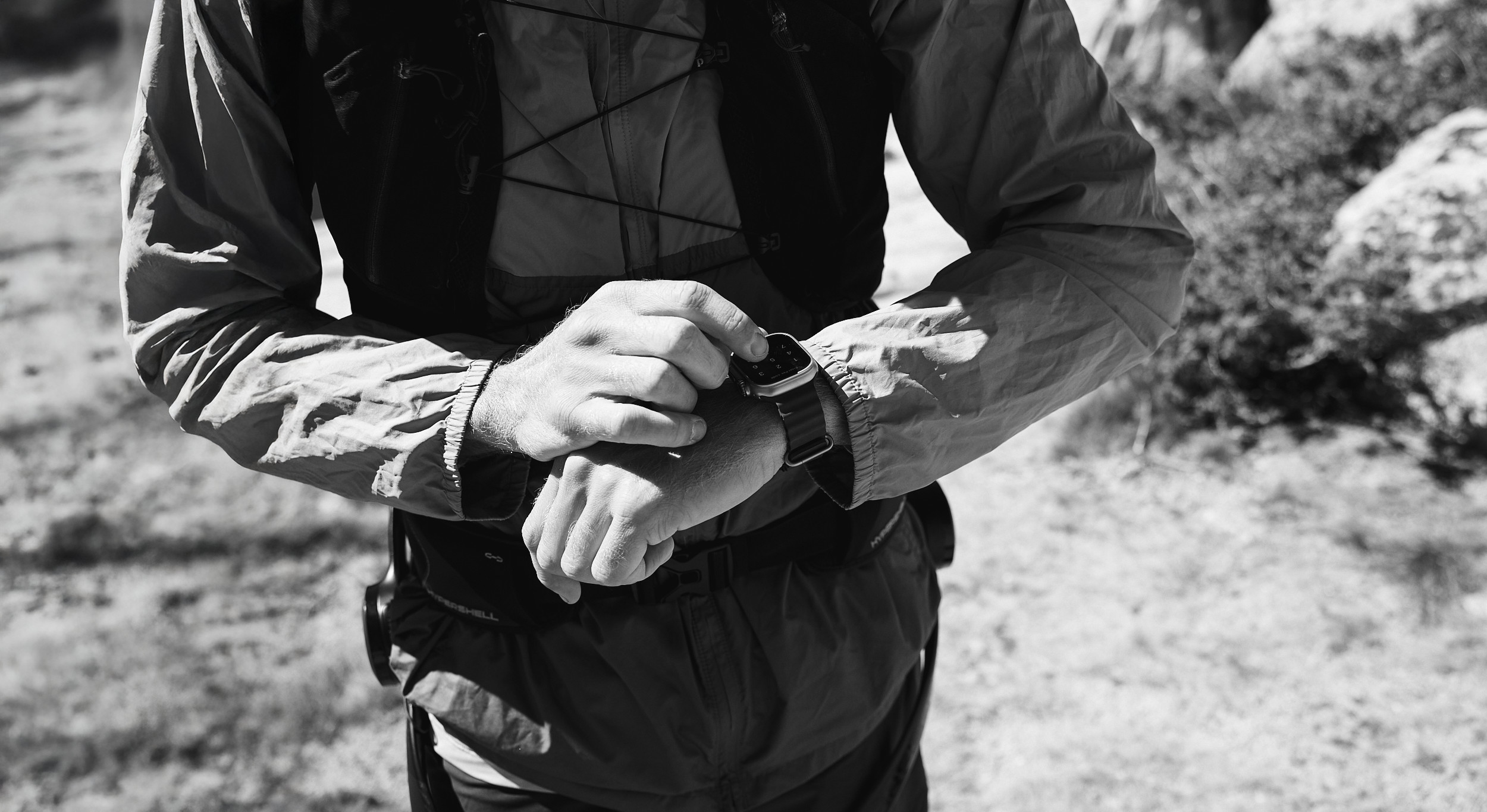 The Hypershell X Ultra Exoskeleton is compatible with the Apple Watch