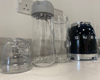 Smeg PB01 blender and accessories in Reading Winnersh Triangle test kitchen