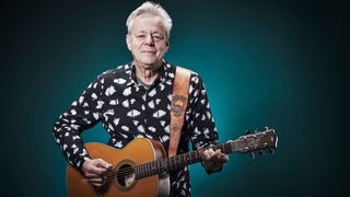 Portrait of Australian musician Tommy Emmanuel, photographed in Bath, England on May 22, 2018