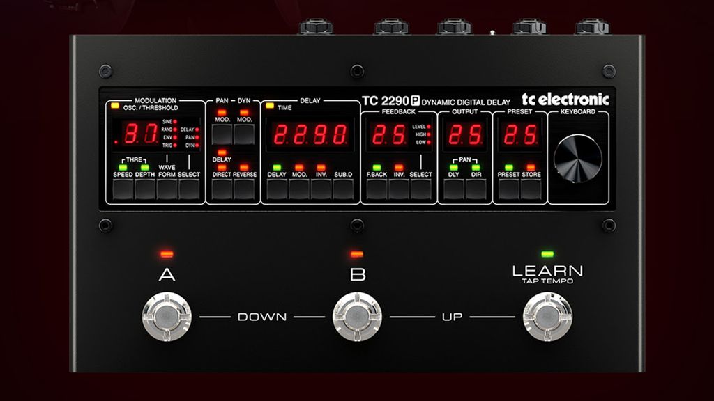 TC Electronic unveils 2290 P Dynamic Digital Delay pedal Guitar World