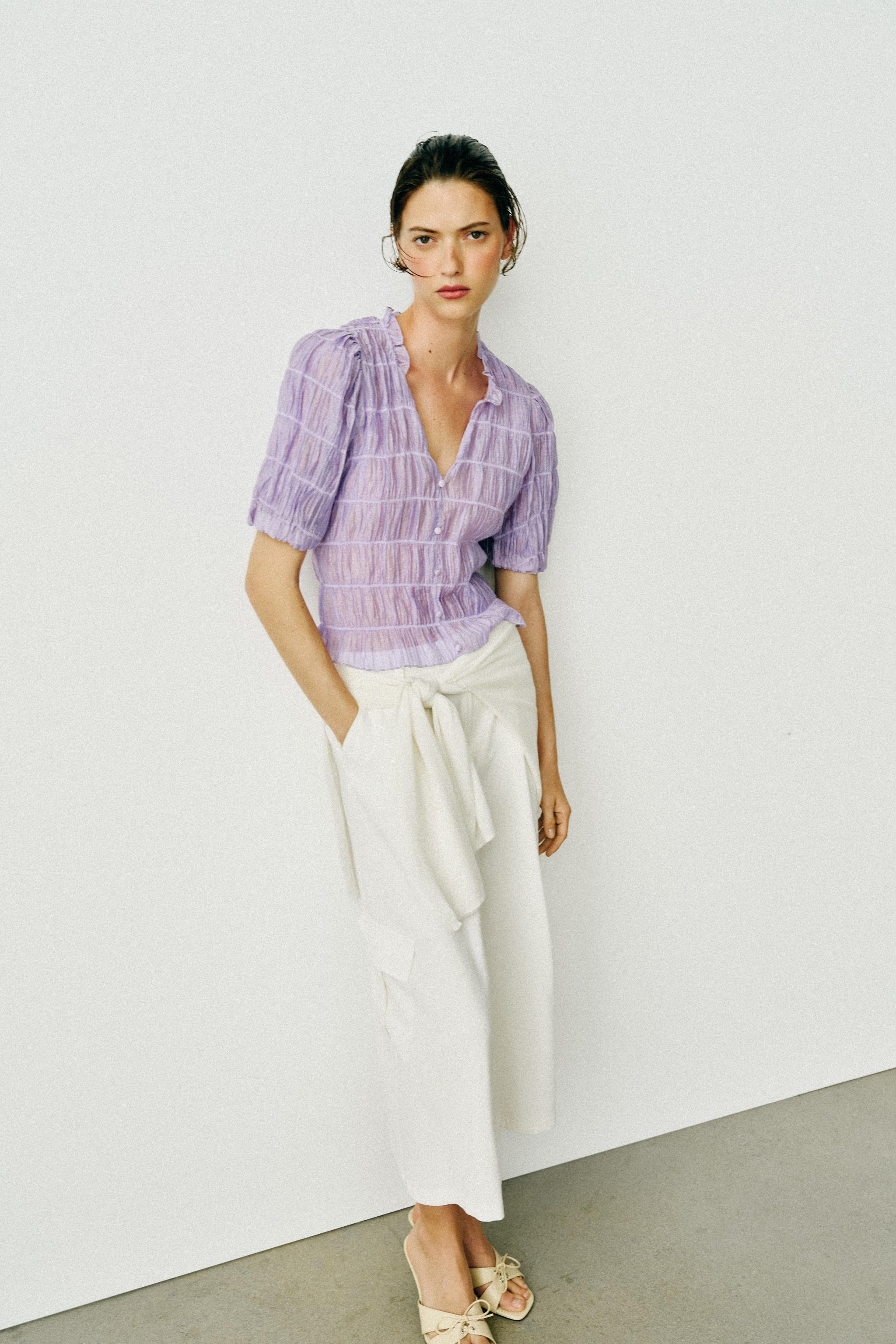 Smocked Blouse