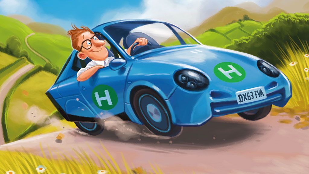 hydrogen powered car