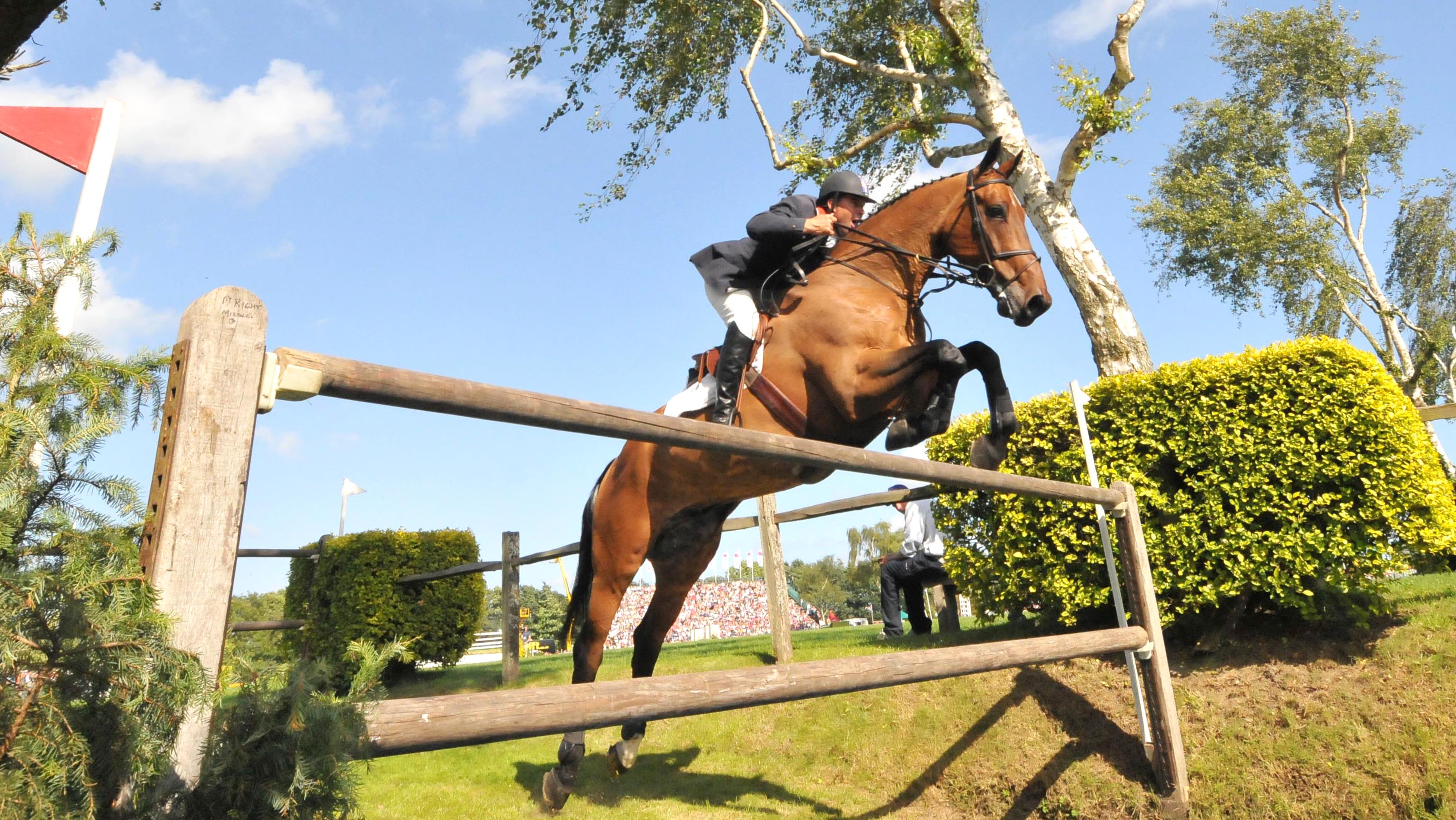 William Funnell and Cortaflex Mondriaan win the 2008 Hickstead Derby