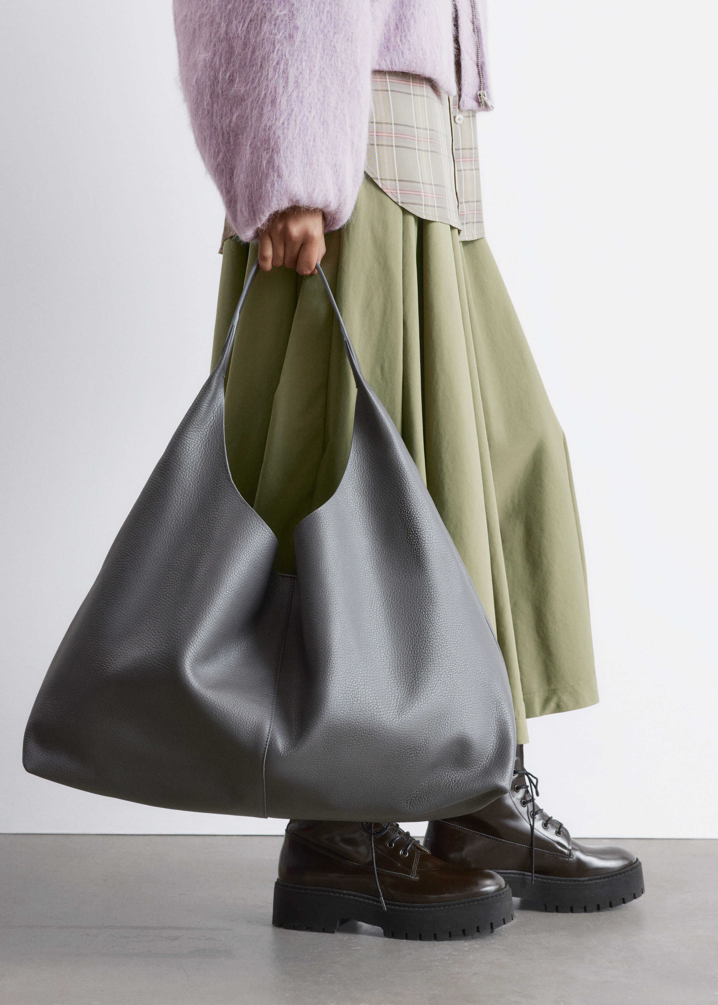 Extra-Large Leather Tote Bag