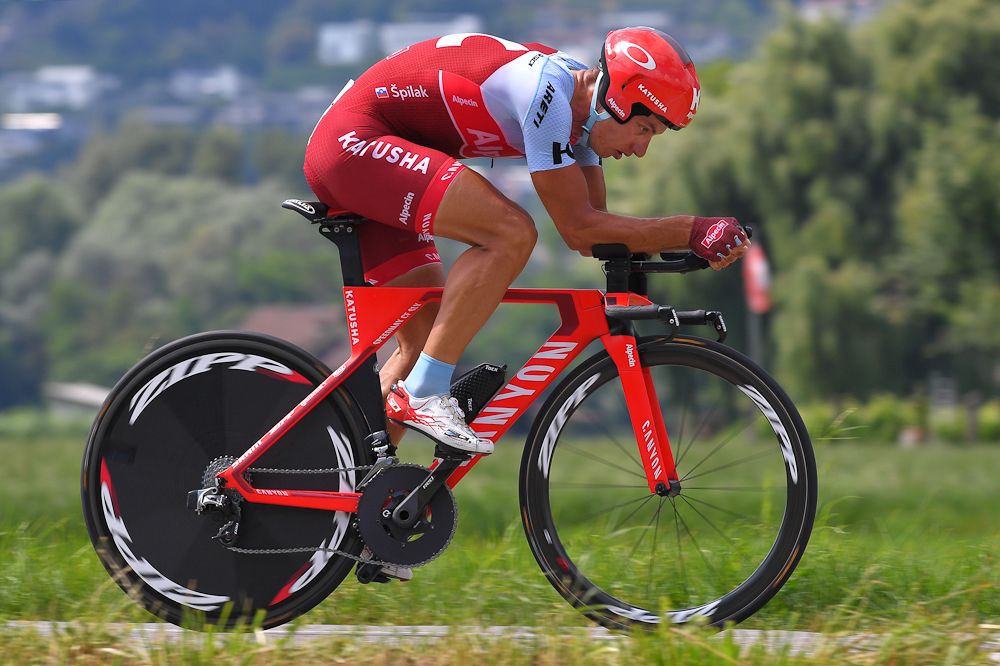 Simon Spilak of Slovenia and Team Katusha Alpecin