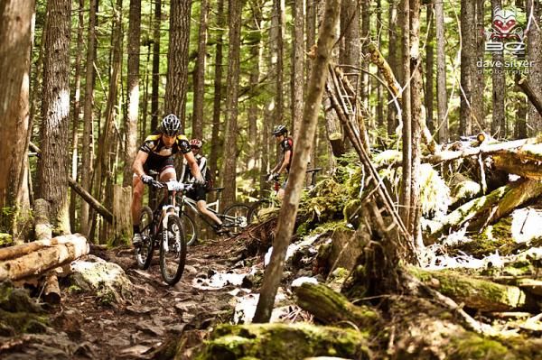 Chris Sheppard on BC Bike Race singletrack