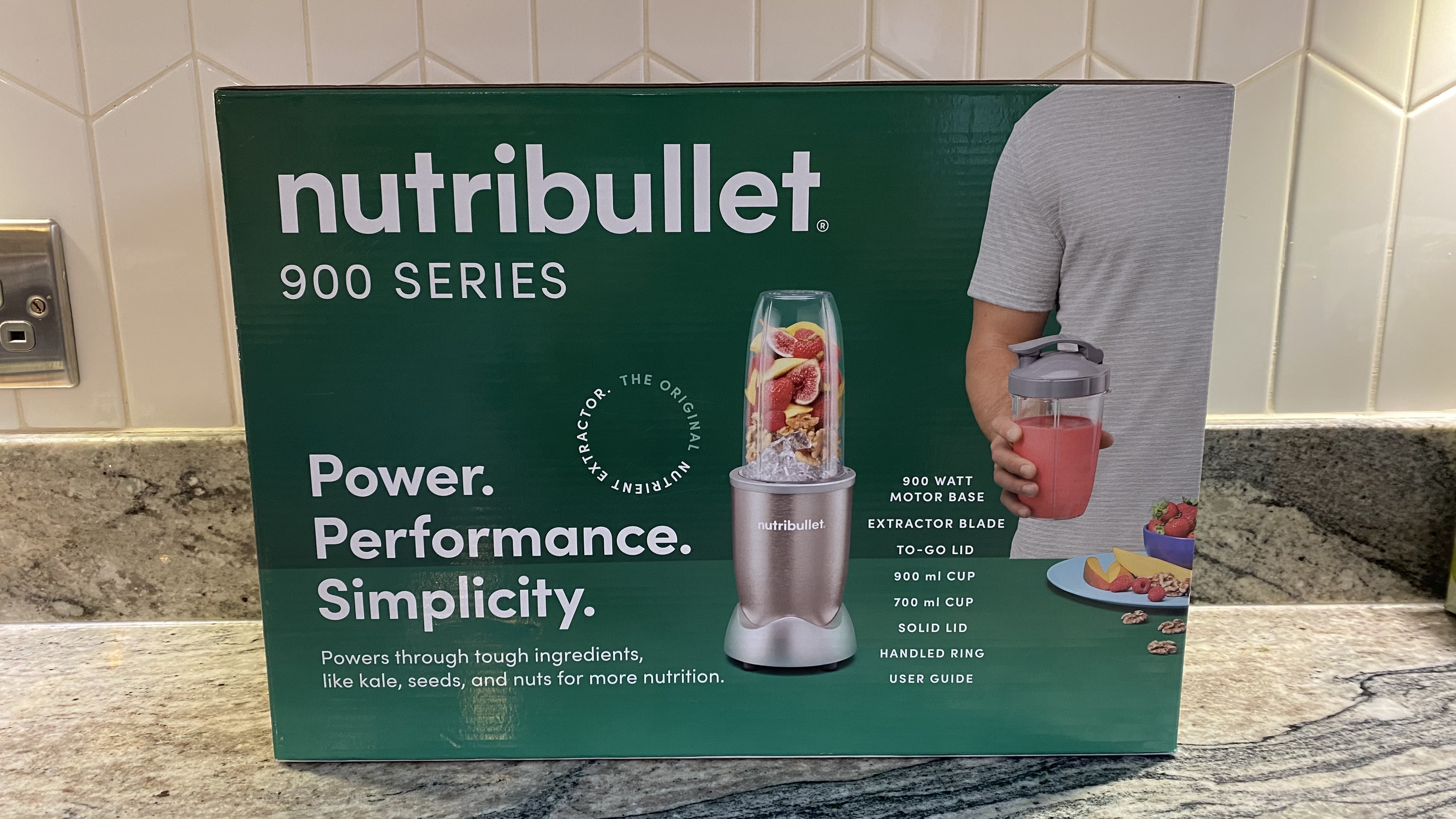 Nutribullet Pro 900 box