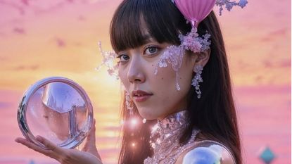 Hong Kong Art Basel 2026. Detail of artwork by Emi Kusano