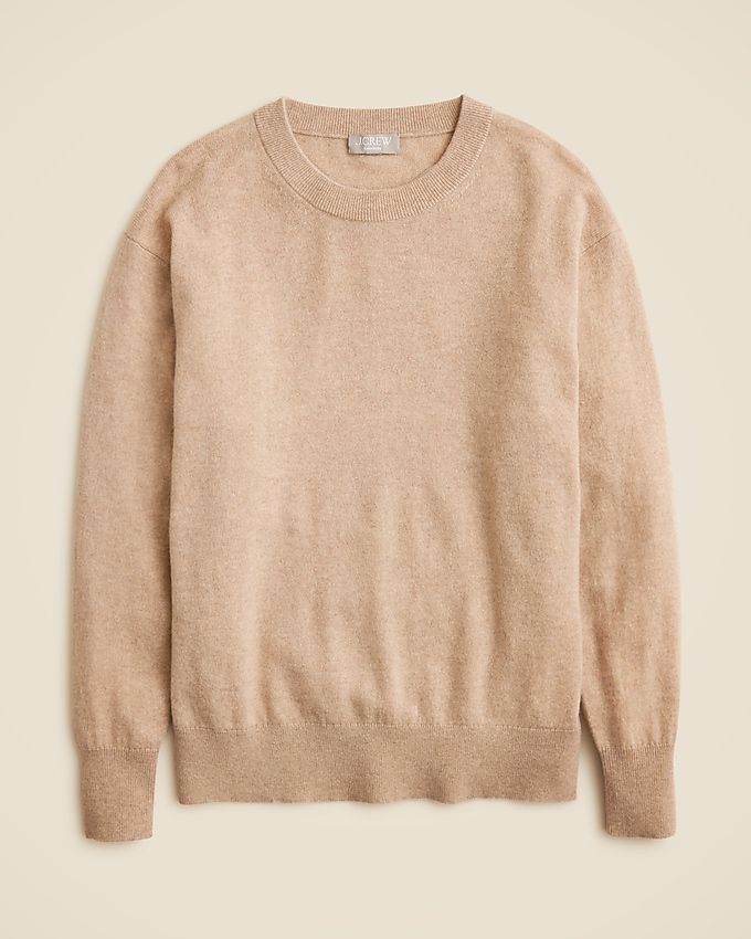 Cashmere Relaxed Crewneck Sweater