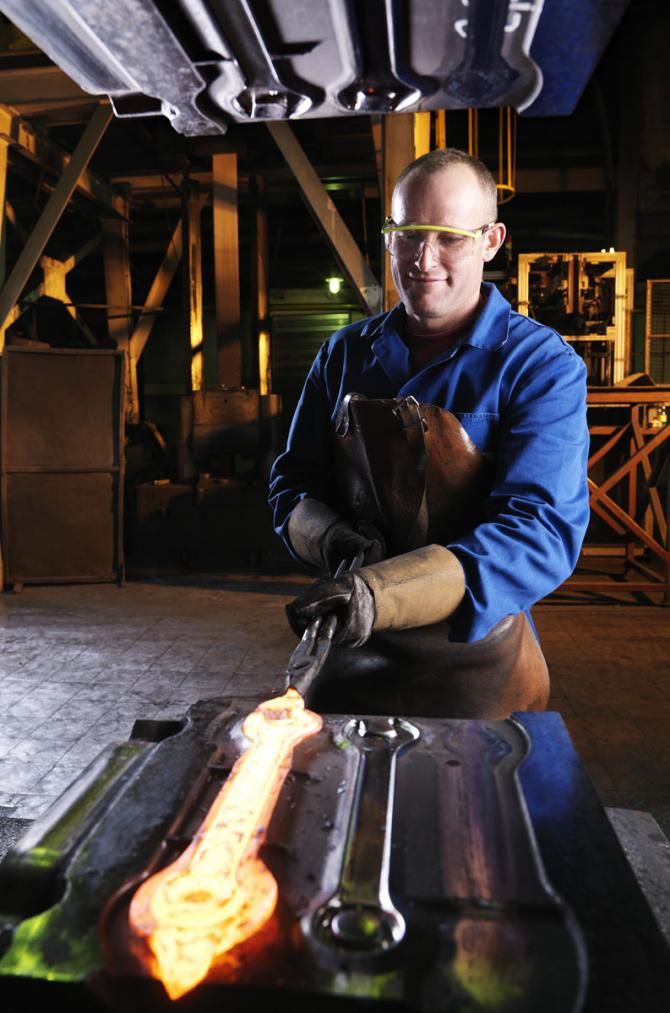 A snapshot from the Unior factory