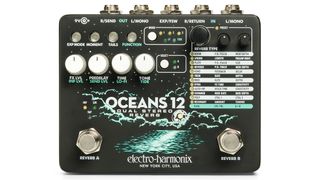 Electro-Harmonix Oceans 12 reverb pedal