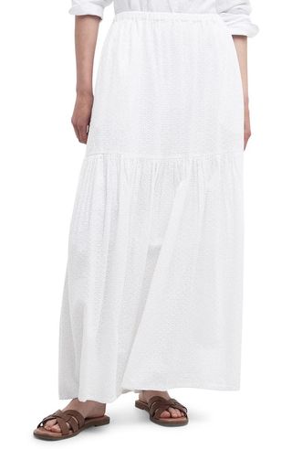 Kelley Ruffle Hem Maxi Skirt