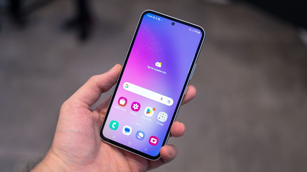 A photo of the Galaxy A34 and A54 5G
