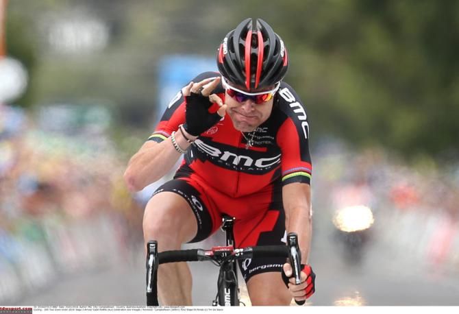 Cadel Evans (BMC) takes a memorable win in Campbelltown