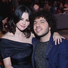 Selena Gomez and Benny Blanco attend the Second Annual Rare Impact Fund Benefit Supporting Youth Mental Health
