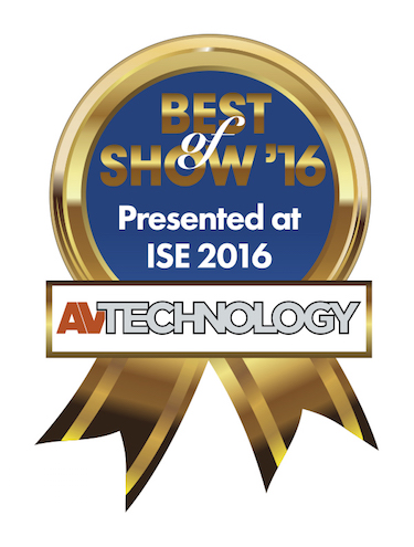 DVIGear&#039;s DisplayNet Wins Best of Show Award at ISE 2016