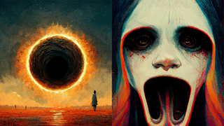 Soundgarden's Black Hole Sun AI-generated music video