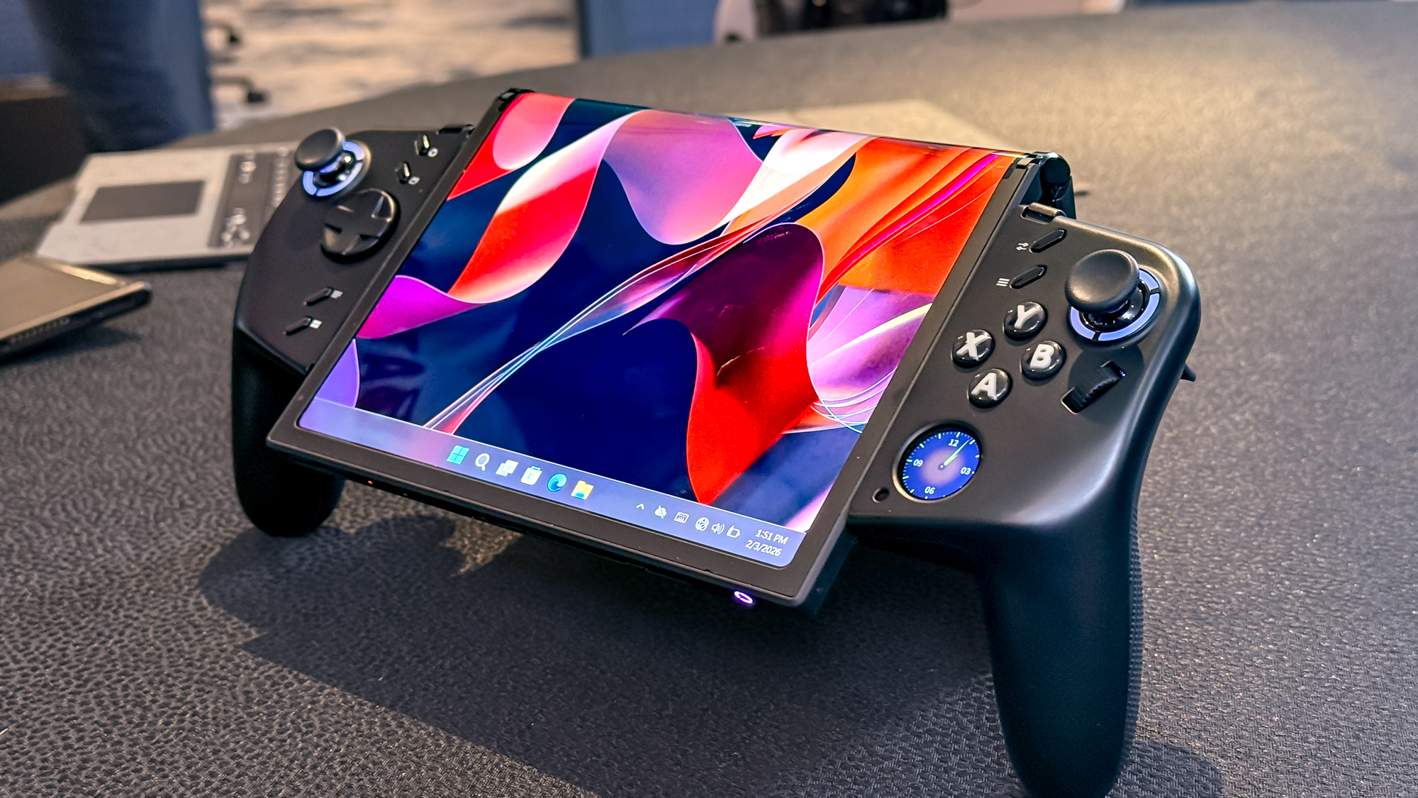 Legion Go Fold Concept on a table