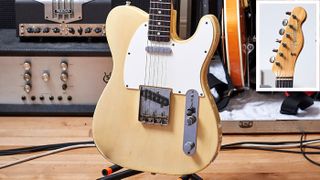 This 1964 Fender Telecaster has recorded some Manics classics. “It’s in open G with a 4th (C) on the top; I tuned it like that by accident and the song Tsunami came out,” says James