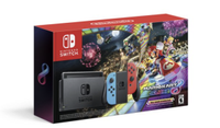 Nintendo Switch Rood/Blauw + Mario Kart 8 Deluxe €346,99 voor €289,- (UITVERKOCHT)