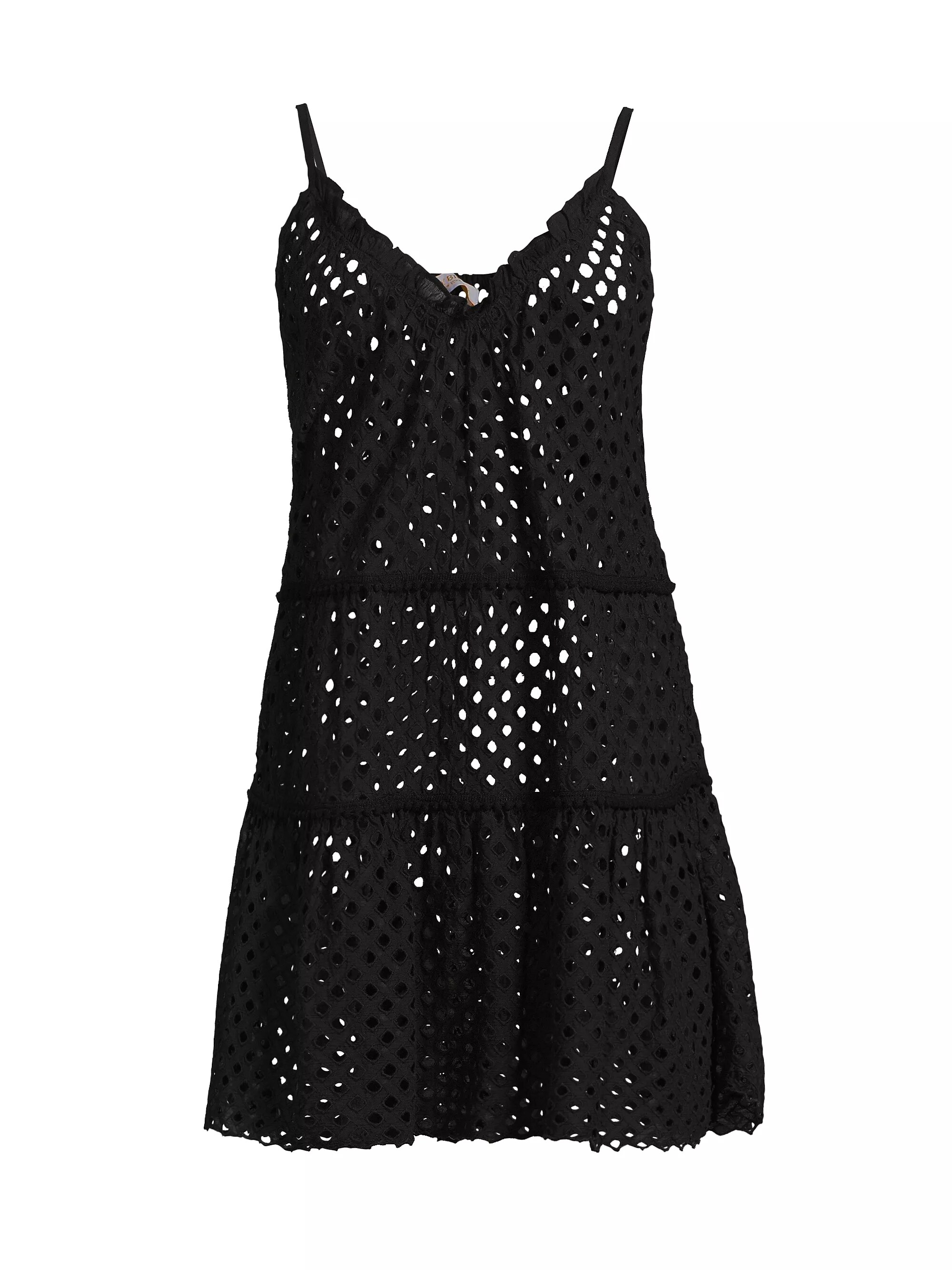 Marg Cotton Tiered Minidress