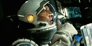 Matthew McConaughey in space suit interstellar