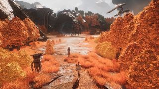 Clair Obscur: expedition 33 overworld screenshot with Lune, Maelle and Monoco on screen 