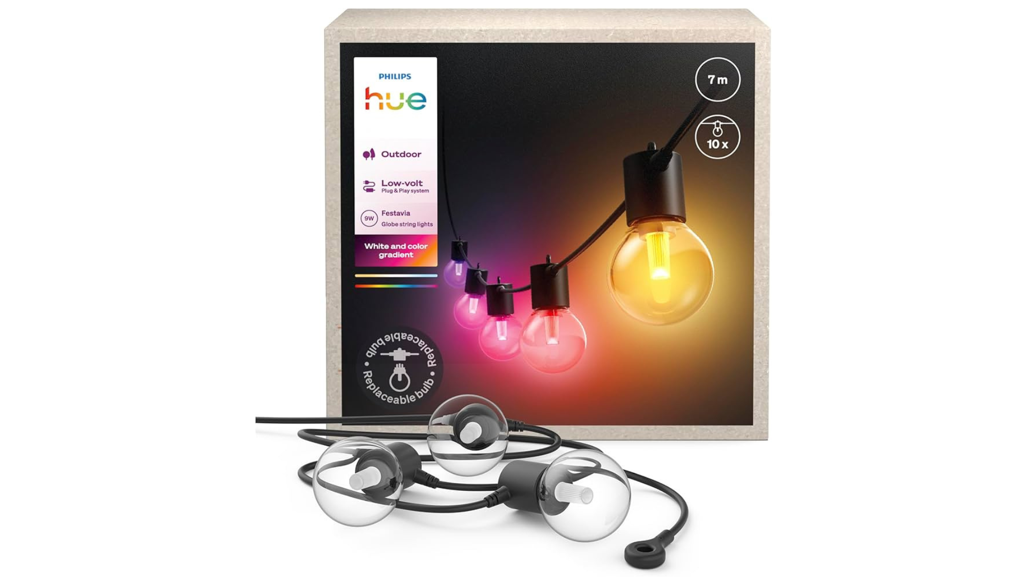 Festavia Globe Outdoor String Lights