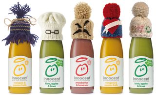 Branding trends: Innocent bottles with hats